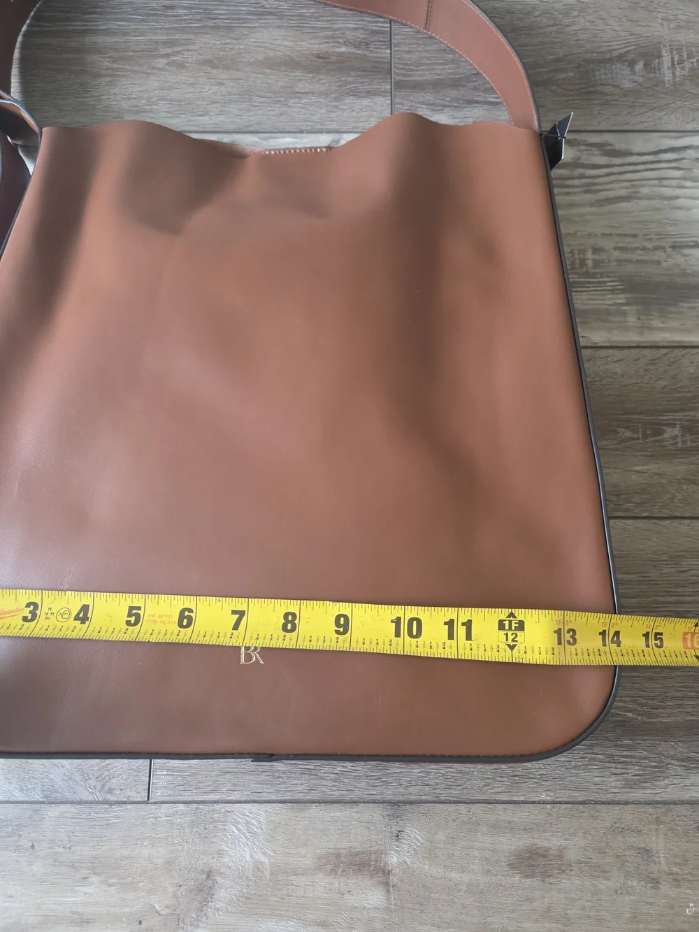 Banana Republic Factory Tan/Brown Leather Shoulder Hobo Bag